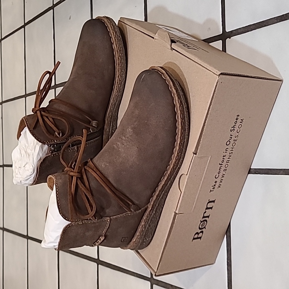 Born Brown Ankle Boots